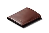 Bellroy Note Sleeve, schlanke Leder Brieftasche, mit RFID Schutz erhältlich (Max. 11 Karten, Geldscheine und Münzen) - Cocoa - RFID