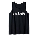 Evolution ddr S51 Ostalgie Mofa Motorrad Ost Moped Tank Top