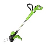 Greenworks ST24L00 Saiten-Trimmer, 33 cm, bürstenlos, Grü