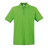 Fruit of the Loom - Premium Poloshirt / Lime, 3XL