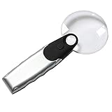 YEESEU Handheld-Lupe HD-Glas Hochleistungs-optische Lupe Tablet Älteres Kind Lesen Leselup