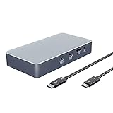 SXYLTNX M.2 Dual-Disk NVME HDD Enclosure 3 Dockingstation Typ C Auf USB 3.0 Festplattenbox (Color : Dual-Disk)