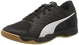 PUMA Auriz Jr Fußballschuh, Black White-Gum, 36 EU