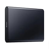 LSJZZ Externe SSD-Festplatte, Tragbarer 1TB / 2 TB Externe Festplatte, USB 3.0 HDD-Speicher-Festkörper-Laufwerk-Staub,Schwarz,4T