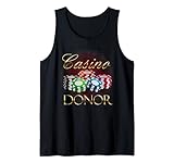 Lustige Glücksspielverluste Party Casino Spender Tank Top