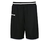 Spalding Herren Move Shorts, schwarz/Weiß, 3XL