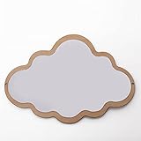 TROYSINC Kreativ Wandspiegel,Acryl Spiegel,Cute Cartoon Stil,Kinderzimmer Dekoration Spiegel,Kinderzimmer Home Decor (Wolke)