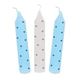 goki 60698 Geburtstagskerzen-Set, gepunktet, blau (1 Set)