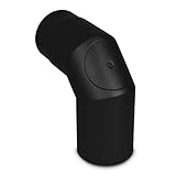 LANZZAS Ofenrohr Bogen 90° Grad mit Tür (2x 45°), im Durchmesser, DN Ø 150 mm, Farbe: schwarz-metallic - weitere Rohre aus unserem Sortiment, finden S
