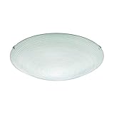 EGLO MALVA Wand- / Deckenleuchte, Stahl, E27, 60 W, w