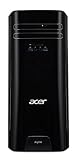 Acer Aspire TC-780 Desktop PC (Intel Core i3-7100, 8GB RAM, 128GB SSD, 1.000GB HDD, Intel HD, DVD, Win 10) schw