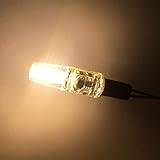 Glühbirnen 6Pcs Mini G4 Lampe AC220V DC12V AC12V Dimmbare LED G4 Glühbirne 3W 6W Warmes Licht Superweiße Farbe Ersetzen Sie Halogenlicht 20w/40w Wechseln Sie die LED-Lampe (Wattleistung: Warmweiß) G