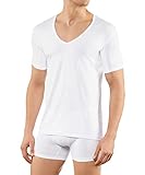 FALKE Herren Daily Climate Control V-Neck Outlast M UW Unterwäsche, Weiß (White 2000), L