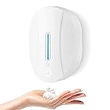 Czmeo Seifenspender Automatisch Wandmontage Ohne Bohren Händedesinfektion 550ML Desinfektionsspender mit Sensor Infrarot No Touch Seifenspender Schaum für Badezimmer, Küche, R