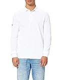 Superdry Herren Studios LS Pique Polo Shirt, Optic, 3XL