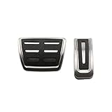 CMEI Auto-Pedal-Pedals Titel für VW Golf 3 4 Polo 9N3 für Skoda Octavia Fabia Fit für den Sitz Ibiza Fitfür Audi TT Pedale A1 A2 A3 A3 GTI (Color Name : at 2 Pieces)