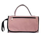 Ruankenshop Waschbare Wickelunterlage Baby Wickelauflagen & -BezüGe Reise Ändern Matten Baby Faltbare Ändern Matte Baby Ändern Matte Reise pink