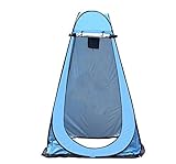 BOLIXIN Zelt 120 x 120 x 190 cm Pop-Up-Umkleide-Zelt Privatsphäre Zelt Tragbare Outdoor Dusche Zelt Camp-Toilette Regenschutz Strand Camping Camping 4