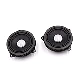 JUSTBAIXUE 4,5 Zoll Auto Midrange Lautsprechertür Mid Range Lautsprecher Audio Sound Musik Stereo Fit for BMW F30 F25 F26 F20 Serie Polyphonische Horn und Clarkson Horn (Color : Two Speaker)