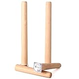 4 Stück Holz möbelfüße,Buche Tischbeine,Massivholz Schrankbeine,Holzfarbe Stützfuß,Für Austaus Schrank,Kleiderschrank,TV Schränke,Schubladen,Nachttisch(Color:b,Size:8cm/3.1in)