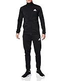 adidas GK9656 M SL TR TT TS Tracksuit Mens top:Black/White Bottom:Black/White 7