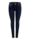 ONLY Damen ONLISA REG SK Zip BB REA10098 NOOS Jeans, Blau (Dark Blue Denim), 28/L30