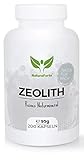 NaturaForte Zeolith Kapseln 200 Stück - Klinoptilolith 95%, Extra fein gemahlen in Premium Qualität, ohne Zusätze, Reines & naturbelassenes Vulkangestein, geprüft und kontrolliert in D