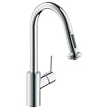 hansgrohe Talis S² Einhebel-Küchenarmatur (mit Umlagefunktion, ausziehbarer Brause und Schwenkauslauf) C