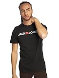 JACK & JONES Male T-Shirt Klassisches XXLBlack