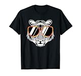 Tigerkopf mit cooler Sonnenbrille T-S