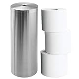 InterDesign 70510EU Forma Toilettenpapierbehälter, Edelstahl gebü