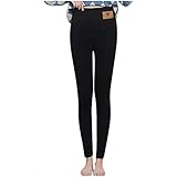 PWKNRD Frauen Warme Hose Damen Leggings Dicke Fleece Gefüttert Jogginghose Stretch Thermo Strumpfhose Hohe Taille Sporthose Sexy Mode Yogahose Bequemes Laufhosen Weich Sweatpants für W