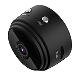 WIFI-Kamera Mini-Kamera A9-Sicherheitskamera Wireless-Überwachung HD 1080p Nachtsicht für Auto Home Office Black, Mini-Überwachungsk