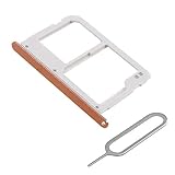 MMOBIEL SIM / SD Karte Schlitten Tray kompatibel mit Samsung Galaxy A3 / A5 / A7 2016 (Gold) inkl. SIM