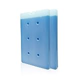 MR.ICE 2 x langlebige extra große Eisbeutel für Kühler, wiederverwendbare Gefriertruhe, Kühler, Eisbeutel, hält kalt und frisch, für Outdoor-Camping, Picknicks und Tagesausflüge, 20.1 x 31.5 x 2.5