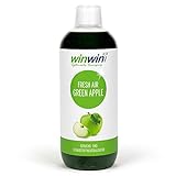 winwin clean Systemische Reinigung - Fresh AIR LUFTREINIGUNGS - Konzentrat Green Apple 1000ML l AUCH BESTENS GEEIGNET FÜR DEN Einsatz IM proWIN AIR Bow