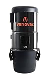 Variovac Zentralstaubsauger Q15VIP | Staubsauger Anlage | Saugleistung: 1400 Watt 230 Volt | Einbaustaubsauger Zentral Staubsaug