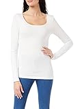 VERO MODA Damen VMMAXI My LS Soft UNECK GA NOOS Langarmshirt, Weiß (Bright White Bright White), M