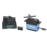 Carson 500501004 FS Reflex Stick Multi PRO LCD 2.4 GHz – 14-Kanal-Fernsteueranlage & 500502015 500502015-CS-3 Servo 3KG/JR, Zubehör für ferngesteuerte Autos, Modellbau, Hobby