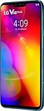 LG V40 Thinq Smartphone 128 GB (16, 3 cm (6, 4 Zoll) OLED-Display mit Notch, Triple-Hauptkamera, IP68 und MIL-STD-810G), Morocan B