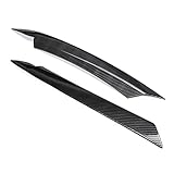 CAIFEIYU Piano Black Fit for Volkswagen Fit for VW Passat B7 2010-2014 Auto Scheinwerfer Kopf Lampe Licht Eyelid Augenbrauen Aufkleber Abdeckung Trim Accessori (Color : CarbonLook)