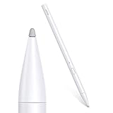 ESR verbesserter Stylus Stift Pen, Aktiver Eingabestift mit Palm Rejection, Wiederaufladbarer Active Pencil kompatibel mit iPad Pro 2021/2020/2018, iPad 8/7/6, iPad Air 4/3, iPad Mini 5, Weiß