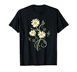 Marguerites Daisy Frühling T-Shirt Sommer Gänseblümchen Blumen Shirt T-S