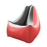 JNOI Aufblasbarer Hocker Luftklapper Sofa-Stuhl-tragbar, wasserdicht & Anti- und auslaufendes Design, Outdoor-Bohnenbeutel Ultraweiche aufblasbare Faule Sofa Couch für Wohnzimmer, S