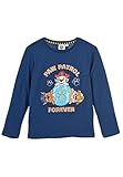 Paw Patrol Kinder Jungen Langarm-Shirt Longsleeve Oberteil Chase Marshall Rubbles (Blau, 104)