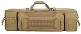 36'' Waffentasche, Gewehrtasche, Rifle Case Large, Waffenkoffer Für Langwaffen, Für Wandern, Jagen, Trekking Und Camping Grey