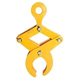 XIYEE Drum Lifter Lifting,Stahlplatte Hebezange,Zargenspreizer Rundstahl Klemme, Hochleistungsstahl Easy Move Effektives Industriewerkzeug,Vertikale Hebek