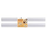 MamboCat Schubladenmatte Matze 2er Set 150x50cm I Schubladenschutz transparente Antirutschmatte I DIY zuschneidbare Einlegefolie für Schränke I Einlage Schrank Pad Plastik Unterlage für Küche B
