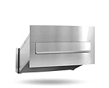 Mauerdurchwurf Briefkasten Edelstahl (V2A) Postkasten EinbauBriefk