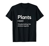 Funny House Plant Lady Daddy Shirt Ironic Plants Spruch Geschenk T-S